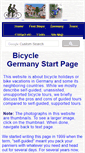 Mobile Screenshot of bicyclegermany.com